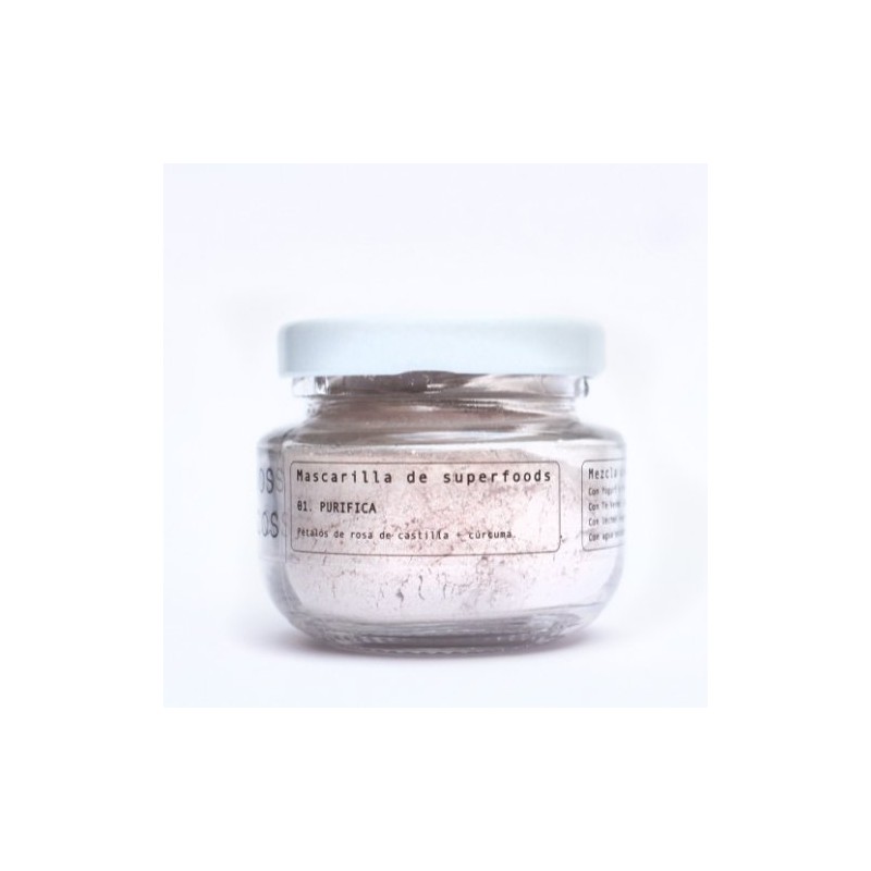 Mascarilla de superfoods 01. PURIFICA