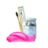Kit cepillo dental + dental caps + toalla desmaquillante