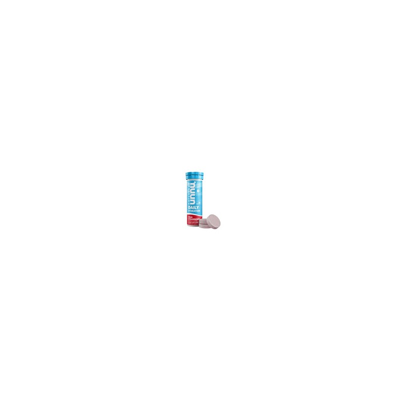 NUUN DAILY | Electrolitos Wild Strawberry 10 tabs.